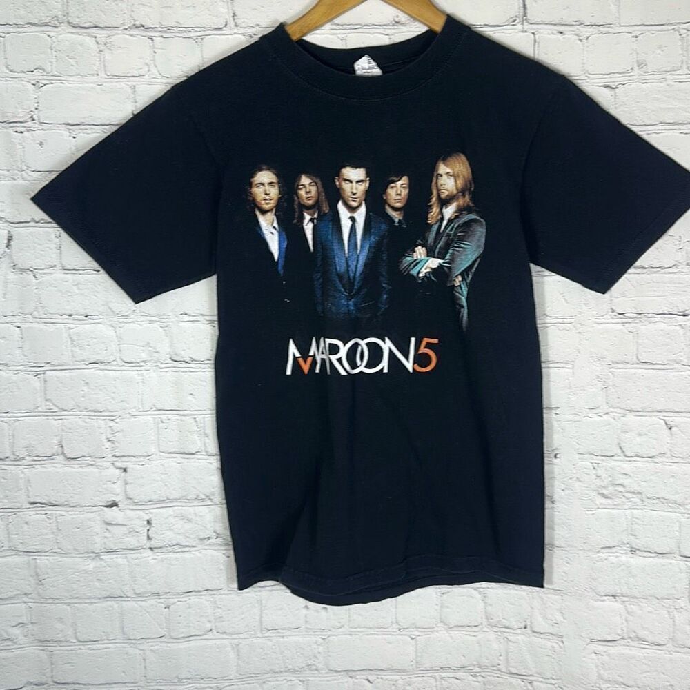 Maroon 5 Band Photo Logo T-Shirt Rock Band S Small Adam‎ Levine 2007